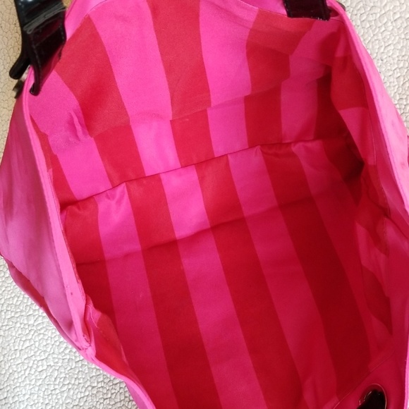 Large Victoria's Secret Pink Sparkle Logo Tote Bag - Picture 7 of 8